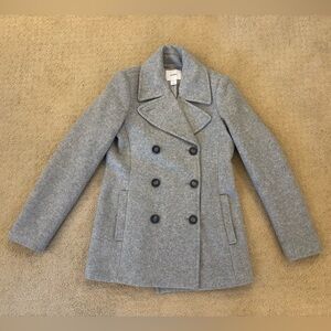 Old Navy Gray Peacoat